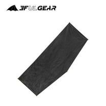 3FULGEAR, Ultralight Hiking Tipi Tent, Pole-less Mono Silicone Coated  Backpacking Tent, Pro Trekking Lightweight Pyramid Tent, Waterproof & Windproof & Tear-resistant Tent