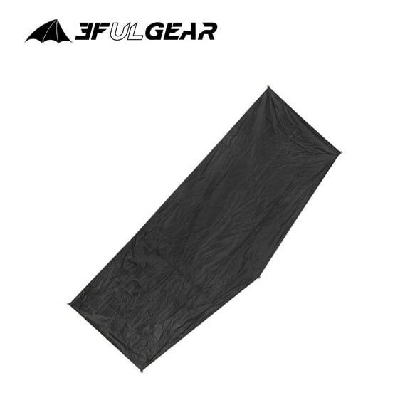 3FULGEAR, Ultralight Hiking Tipi Tent, Pole-less Mono Silicone Coated  Backpacking Tent, Pro Trekking Lightweight Pyramid Tent, Waterproof & Windproof & Tear-resistant Tent