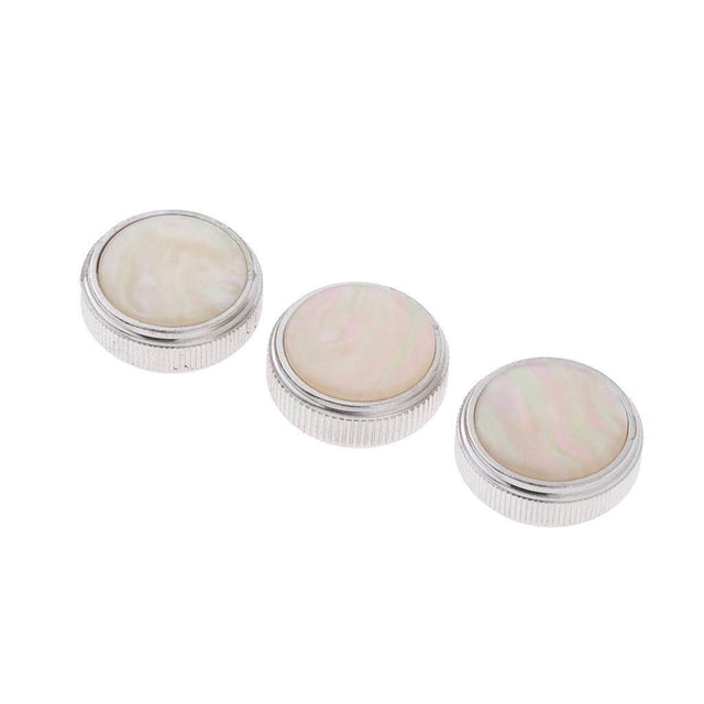 Ensemble de 3 Pcs de Boutons de Doigt à Valve en Alliage Euphonium Bouton de Doigt Valve Euphonium Laiton Vent Instrumental