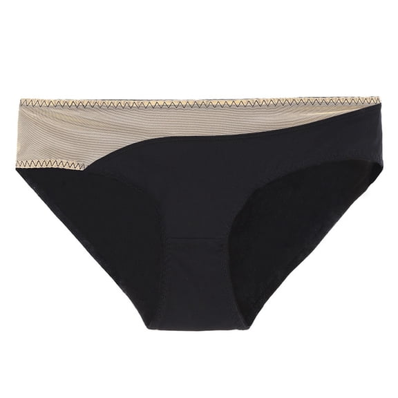 Levmjia Women Seamless Underwear Stretchy Solid Color Panties Thin Invisible Low Waist No Show Triangle Panties Soft Underwear Comfortable Breathable Daily Wear