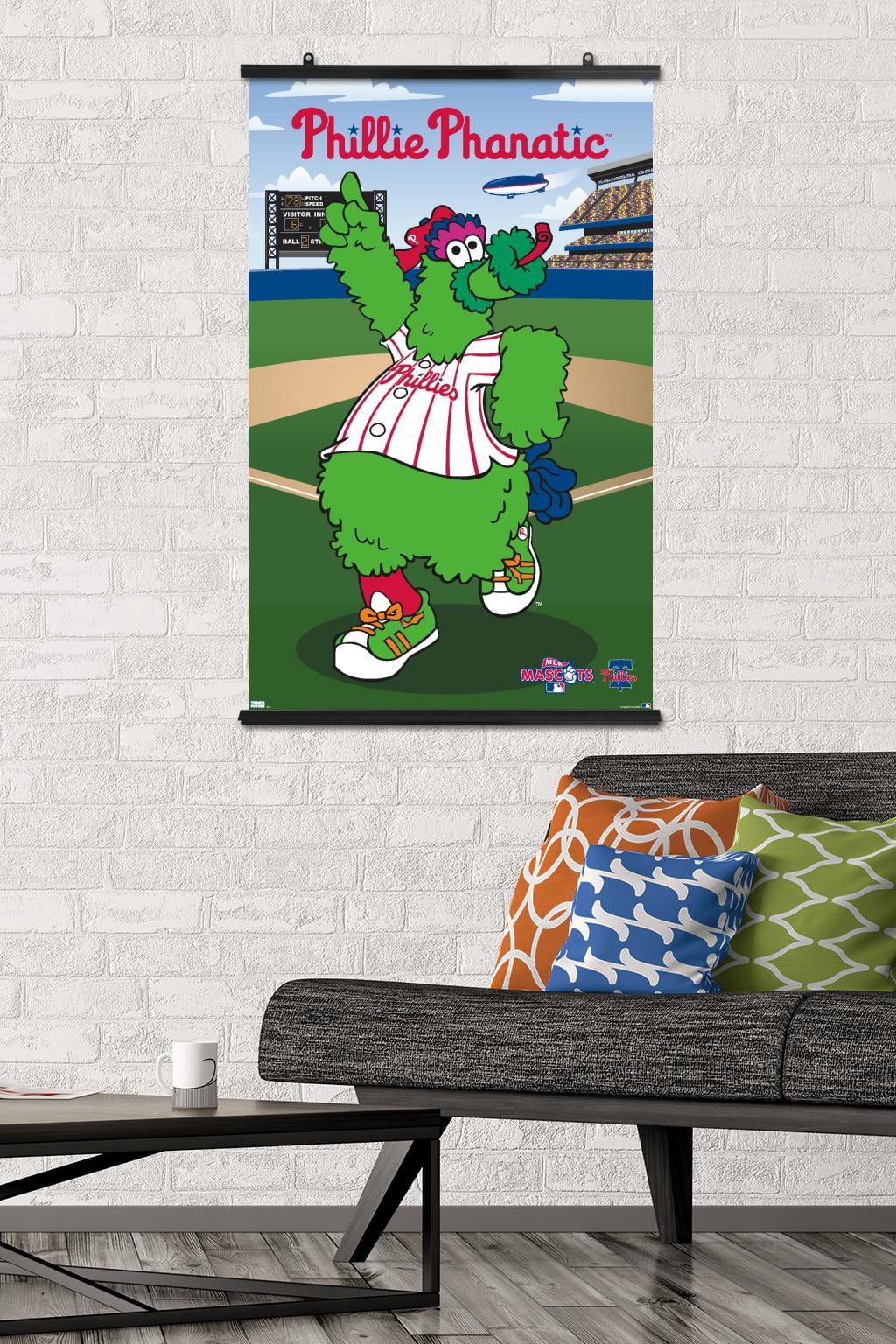 MLB Philadelphia Phillies - Phillie Phanatic Wall Poster, 22.375" x 34"