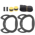 thumbnail image 2 of Exercise Hanging Rings, Nylon Safe Anti-skid Not Easy To Break Gymnastic Hanging Rings, For Outdoor 2m, 2 of 8
