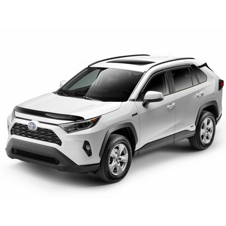 Husky Liners 2810222 Medium Profile Hood Shield Bug Shield Fits 2019-2025 Toyota RAV4 1pc Smoke