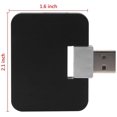 thumbnail image 2 of Sudroid Mini Hub USB 2.0 Créatif Hub en Forme de U avec 4 Ports USB pour PC Portable Transfert de Données USB Noir, 2 of 5
