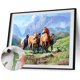 thumbnail image 3 of Kit de pintura por números DIY caballo mano aceite arte imagen artesanía decoración del hogar (B2797) Hugtrwg Para estrenar, 3 of 9