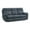 Multi-color, variant on Lexicon Clifton 84.5" Microfiber Double Reclining Sofa with Cup Holders in Gray