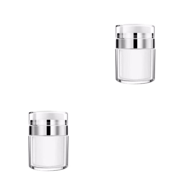 Cateissary Latas de viaje Conveniente Portátil Pequeña Lata de crema ligera Botellas de prensa vacías Contenedor de almacenamiento fácil Type2 NO2