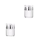 thumbnail image 1 of Ounissouiy Latas de viaje al vacío conveniente portátil pequeña crema puede prensar duradero multipropósito fácil almacenamiento contenedor 50 gramos 2piezas, 1 of 6