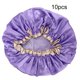 thumbnail image 3 of Gorro de ducha impermeable, 10 unidades de gorro de ducha para mujer, cubierta de ducha, gorro de baño, tecnología avanzada, 3 of 8