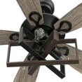 thumbnail image 5 of Smaair 52" 5 Blade Indoor Wood Ceiling Fan with Reversible Blade for Home Office, 5 of 8