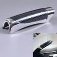 thumbnail image 4 of In-Car Carbon Fiber Style Hand Brake Protector Sleeve Case Decoration Cover Car Parts Easy Installation, 4 of 10