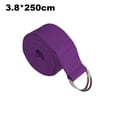 thumbnail image 2 of Strap for Stretching – Yoga Stretching Strap Thick Durable Cotton with Adjustable Ring, 2 of 5