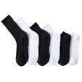 thumbnail image 4 of Men Towel Men Towel Socks Thickened Sweat-absorbent Black White Solid Color Simple Style Z1q7, 4 of 6