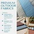 thumbnail image 2 of Vivere Aluminum Loungers with side table, 2 of 6