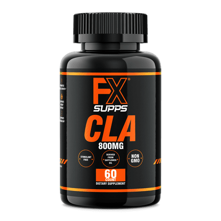 FX Supps CLA Fat Burner & Thermogenic, 60 Count