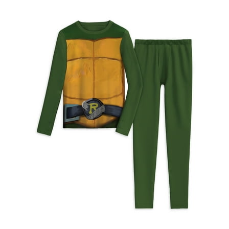 Climateright By Cuddl Duds Teenage Mutant Ninja Turtle Boys Thermal Set, Sizes S-L