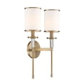 thumbnail image 6 of Crystorama Lighting - Two Light Wall Mount - Hatfield - Two Light Wall Mount in, 6 of 11