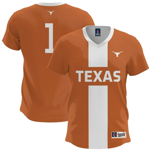 Men's GameDay Greats Burnt Orange Texas Longhorns Lightweight Soccer Fashion Jersey
