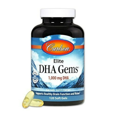 Elite DHA Gems Carlson Laboratories 120 Softgel