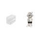 thumbnail image 1 of Dispensador de papel higiénico moderno de acrílico con estatua de , adorno de mesa, soporte de pañuelos de pared creativo, figura decorativa, 1 of 8