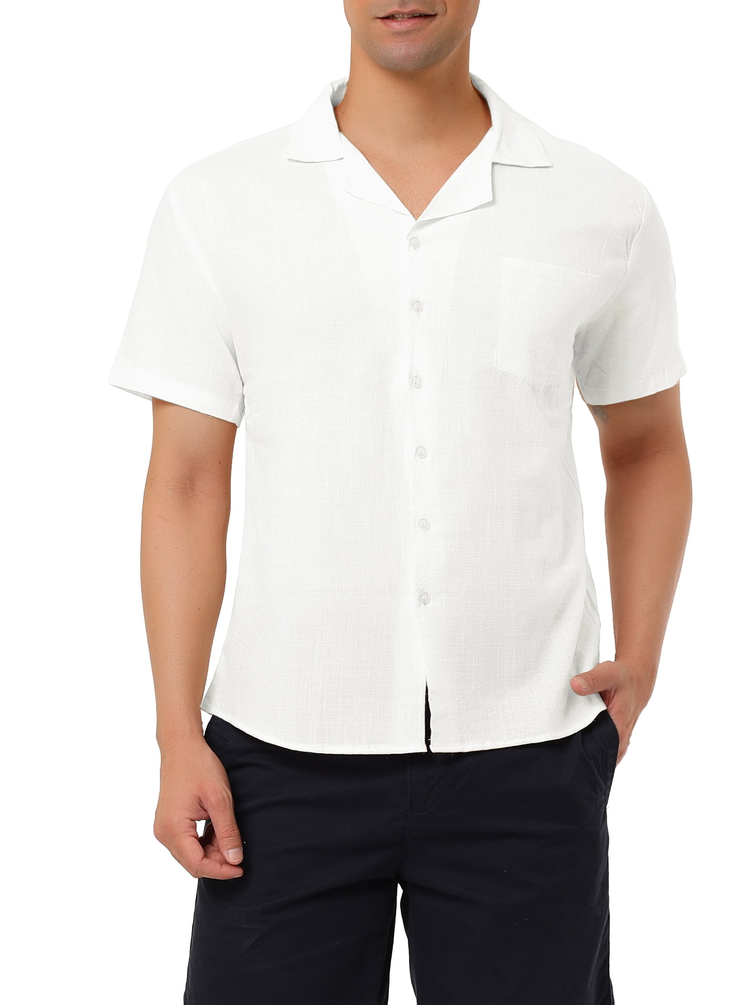 Lars Amadeus Big \u0026 Tall Men's Linen 