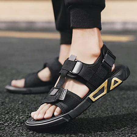 

TOYFUNNY Summer New Outdoor Leisure Beach Shoes Bottom Roman Shoes