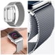 thumbnail image 4 of Correa para apple watch compatible con 42mm / 44mm metálica+ Case completo protector de pantalla Mamá Pulpo Milanese mica completa, 4 of 5