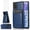 Blue, variant on Asuwish Screen Protector Included PU Leather Soft Shell Wallet Cell Phone Case with Screen Protector for Samsung Galaxy Note 20 Ultra, Black