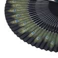 thumbnail image 3 of Fashion Peacock Handheld Fan Folding Hand Fans,Chinese style peacock fan Chinese style folding fan peacock fan Bamboo Hand Fan for Performance Clothes Decoration Gift, 3 of 9