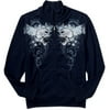 No Boundaries - Men's Skull Wing Zip Jacket