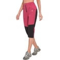 thumbnail image 2 of Little Donkey Andy Women's Quick Dry Capri 3/4 Hiking Lightweight Stretch Water-Resistant Pants Golf Casual Wine S, 2 of 7