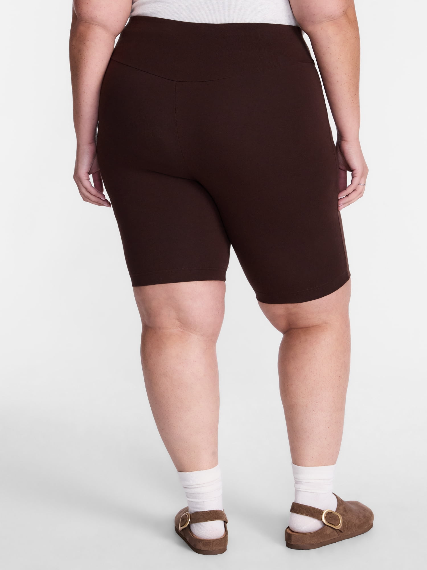 Terra & Sky Women's Plus Size Bike Shorts, Sizes 0X-5X
