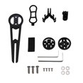 thumbnail image 4 of Bicycle Computer Holder Carbon Fiber Bracket Road Bike Stopwatch Speedometer Mount Holder For Garmin-Gopro Light Stand, 4 of 12
