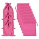thumbnail image 1 of Bolsas de Yute Uxcell con Cordón, Sacos de Favor, Bolsas de Joyería para Regalos, Rojo Rosa, 1 of 7
