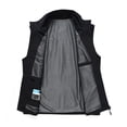 thumbnail image 4 of Bcfgryg Spring New Casual Breathable Vest Outdoor Photography Fishing Sports Men's Cardigan Stand Collar Lightweight Men's Jacket For Hiking Black XXXL, 4 of 4