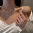 thumbnail image 1 of Collier de Perles Exagéré pour les Femmes Simple Polyvalent Or Perle Ouverture Collier Exquis Clavicule Bijoux de Mode, 1 of 14