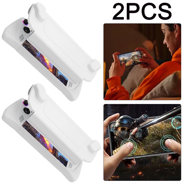 Funda Protectora A Prueba Golpes Cgtredaw para Consola Juegos ROG Ally 2 Uds Color blanco