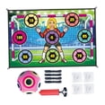 thumbnail image 3 of Juego de fútbol, ​​accesorio de regalo para niños, niñas, lanzamiento de objetivo, juego de fiesta, juguete deportivo interactivo para parque, césped Estilo D, 3 of 7