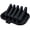 Black, variant on Dienrx Self Draining Soap Tray Rack, Anti Slip Waterfall Soap Rack Tray, Easy To Clean And Maintain Hygiene