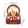 thumbnail image 3 of Wooden Music Box Puzzle For Adults Rotating Music Box Kit 3D Musical Building Desk Dec Model Puzzle Kits Crafts, 3 of 8