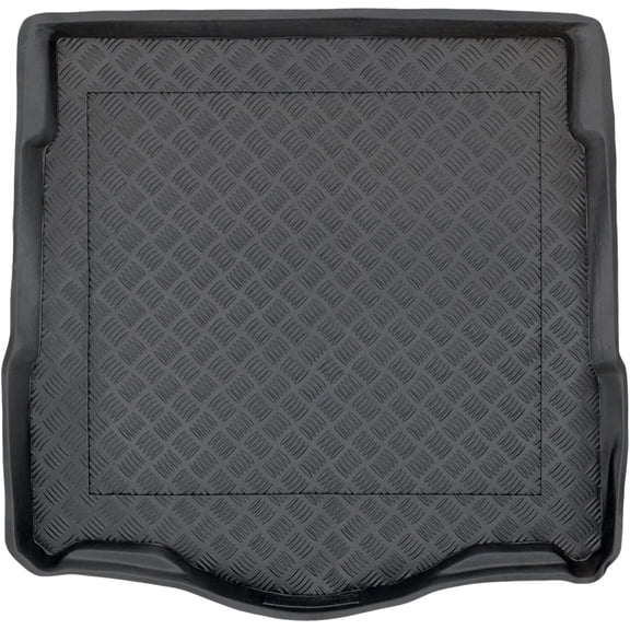 Rezaw-Plast Cargo Liner Lower for Nissan Rogue 2014 2015 2016 2017 2018 2019 2020 PE Durable Odorless Molded Raised Edges 1/16 Inch Thickness Easy Install Black