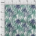 thumbnail image 2 of oneOone Rayon Dusty Teal Green Fabric Tropical Palm Tree Sewing Craft Projects Fabric Prints By Yard 56 Inch Wide, 2 of 4