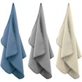 thumbnail image 2 of Polyte Premium Microfiber Kitchen Dish Hand Towel Waffle Weave 12 Pack (16x28 in, Dark Blue, Gray, Off White), 2 of 6