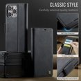 thumbnail image 3 of Allytechgroup Wallet Phone Case for iPhone 16 Pro Max with Credit Card Slot, RFID Blocking PU Leather Flip Case with Kickstand Support Wireless Charging Shockproof Bumper for Women Men, Black, 3 of 11