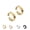 golden-2pcs, variant on Migraine Ring Adjustable Stainless Steel Rings Lymphatic Vitality Ultra Strength Rings Relief Anxiety Jewelry Better Sleep Health Jewelry Gifts for Women Men