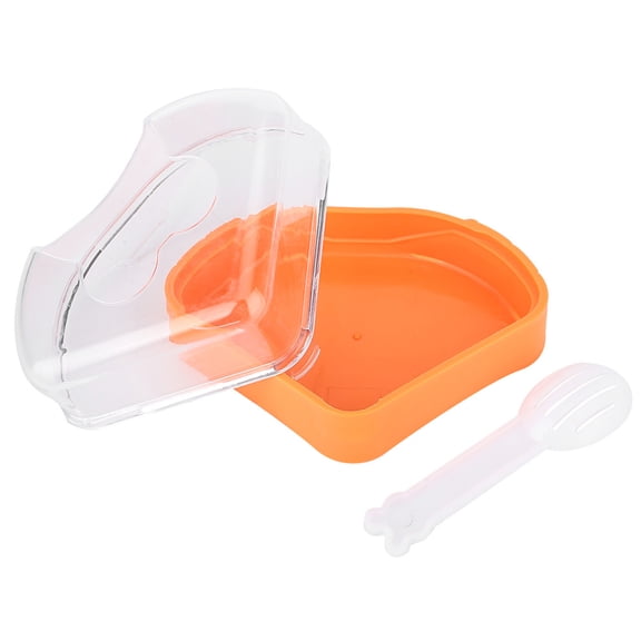 M Buder Triangle Hamster Sand Bathroom & Sauna Toilet Bathtub, Large Plastic Habitat Enclosure Hideout for Small Animals Mice Gerbils, Assorted Colors, 5.51 inches / 14 cm