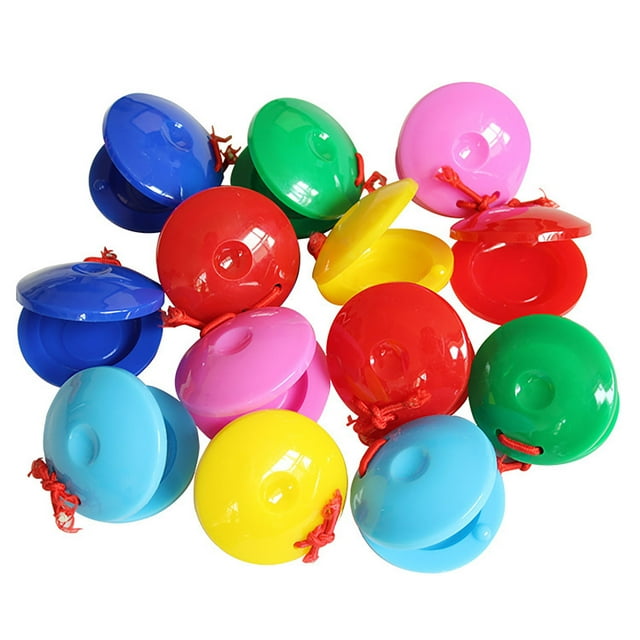 Chasseur Musical à Percussions pour Enfants Jouet en Plastique Éducatif Instrument à Main Ringboard Éducation