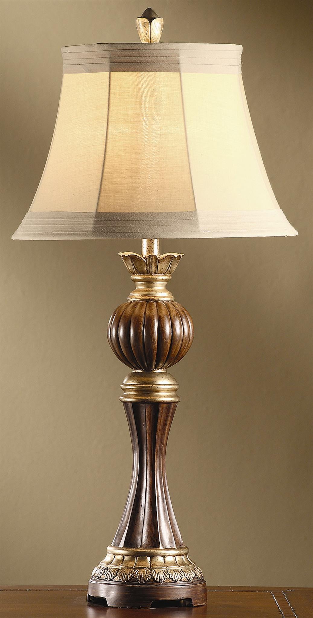 Bailey 34-Inch Table Lamp, Merlot and 