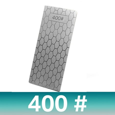 

xiuh diamond sharpening stone 400 600 1000 1200 grit honeycomb surface trend diamond stones set for kitchen blunt or tired edges grinds tone tool silver a