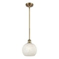 thumbnail image 6 of Innovations Lighting - White Mouchette - 1 Light Stem Hung Mini Pendant In, 6 of 7